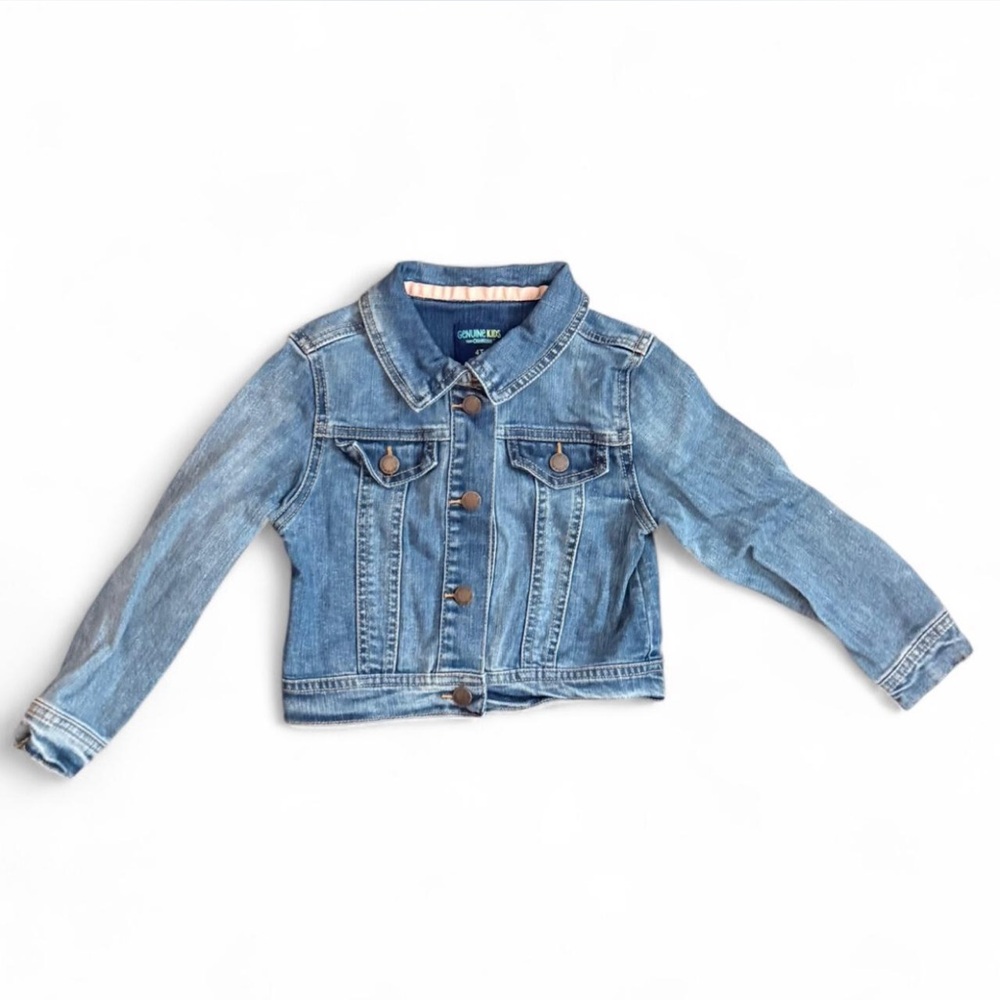 Oshkosh Kids Girls 4T blue summer spring denim jacket